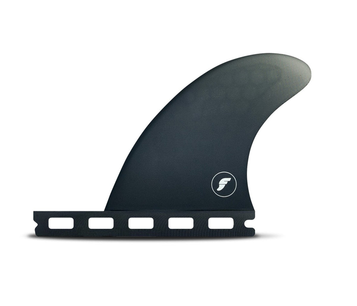 Futures T1 Honeycomb Twin Trailer in Navy, side fin