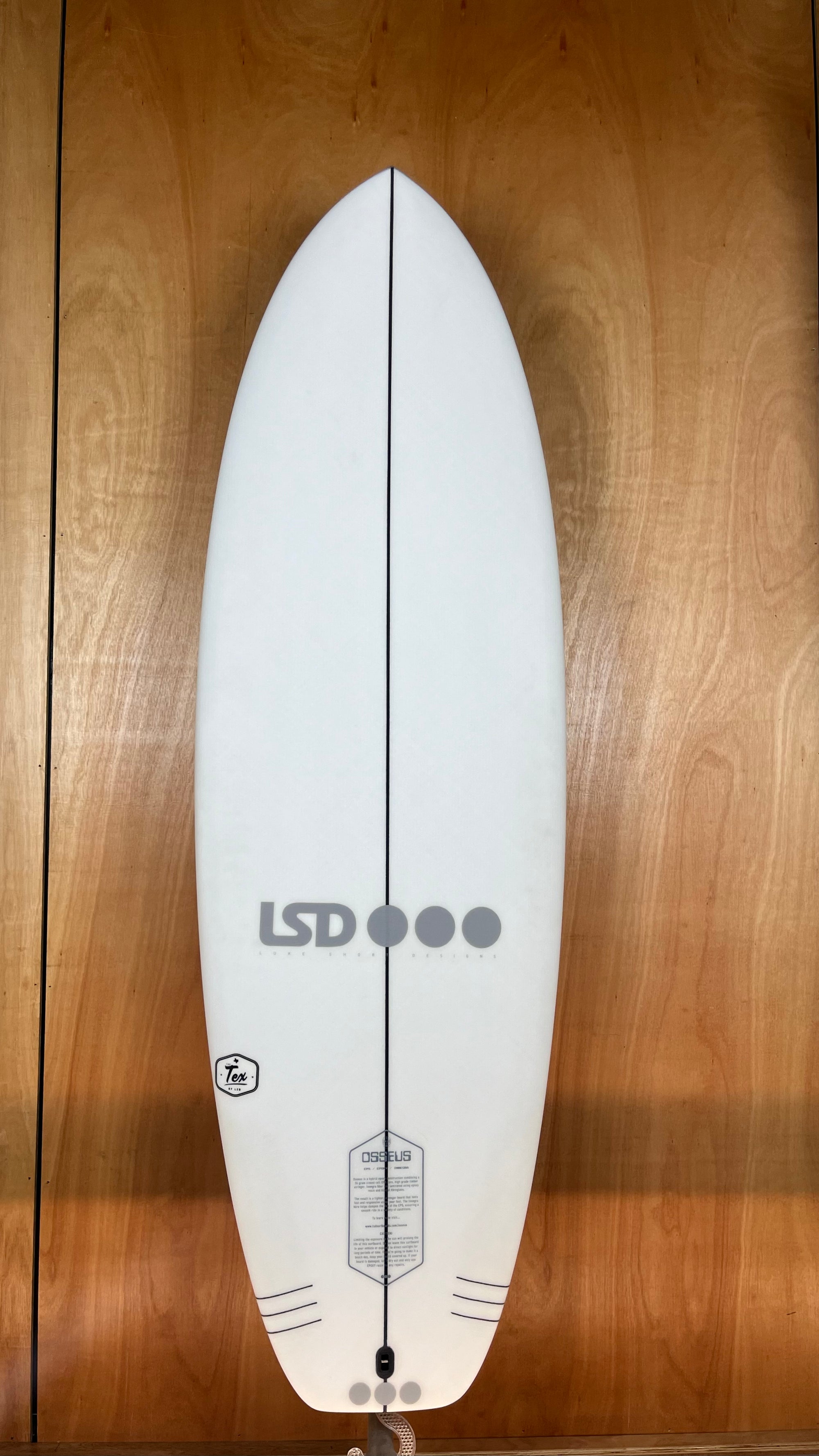 LSD TEX // Osseus Construction - Board Store LSDSurfboard  