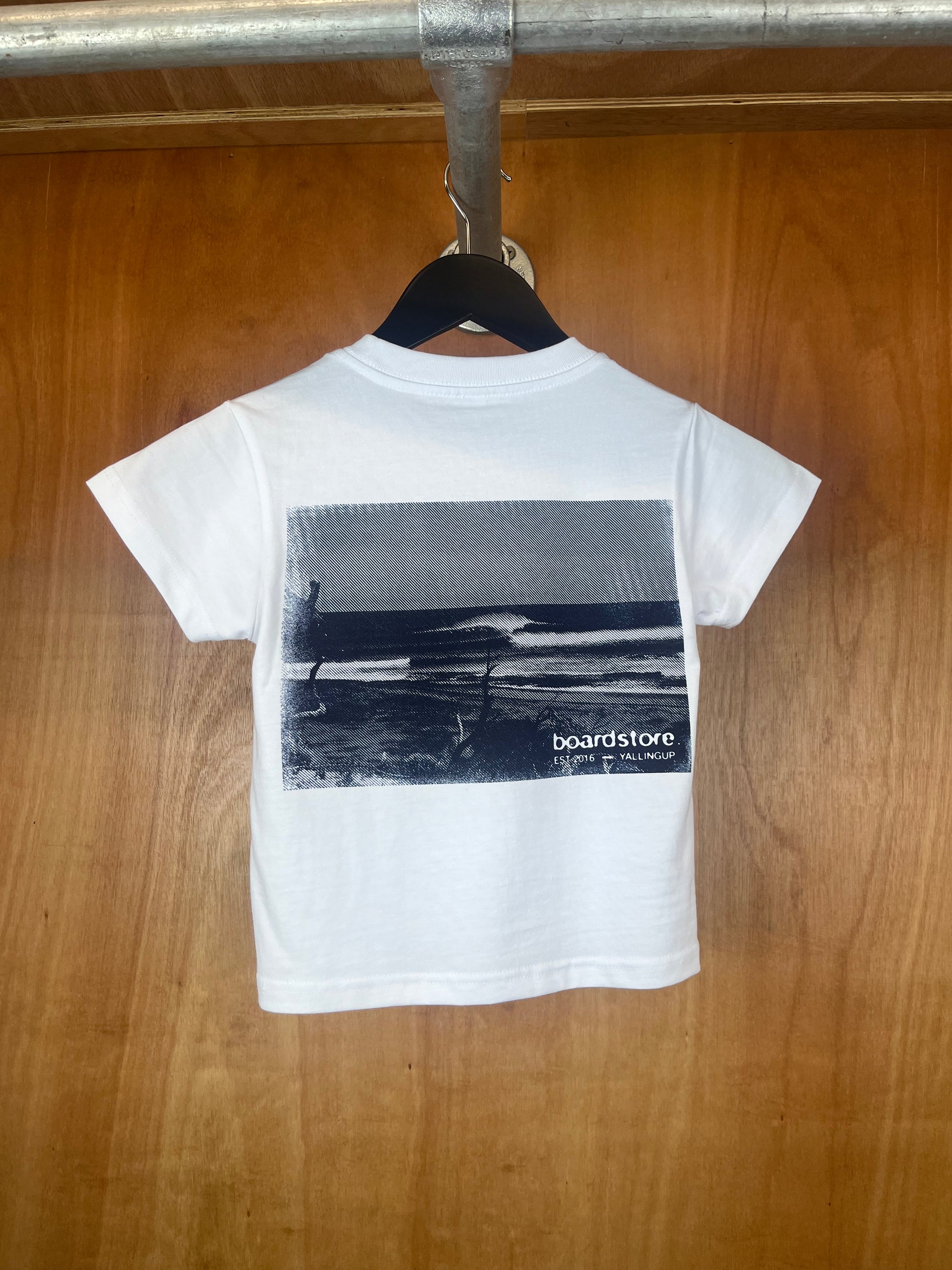 BOARDSTORE // 'YALLINGUP' TEE - WHITE - Board Store Board StoreTee Shirt  
