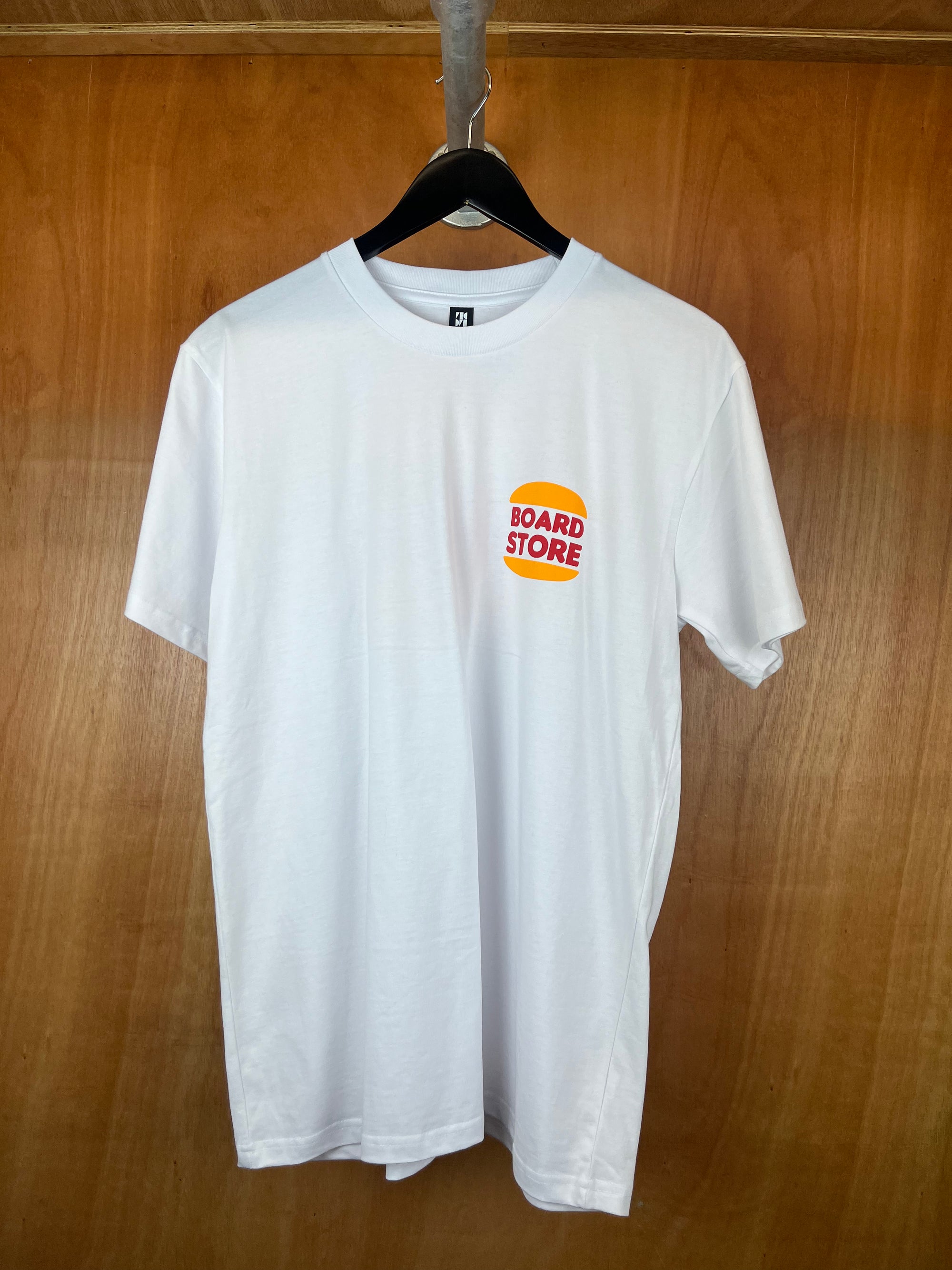 Boardstore Treat Yourself Burger tee White - Board Store Board StoreTee Shirt  