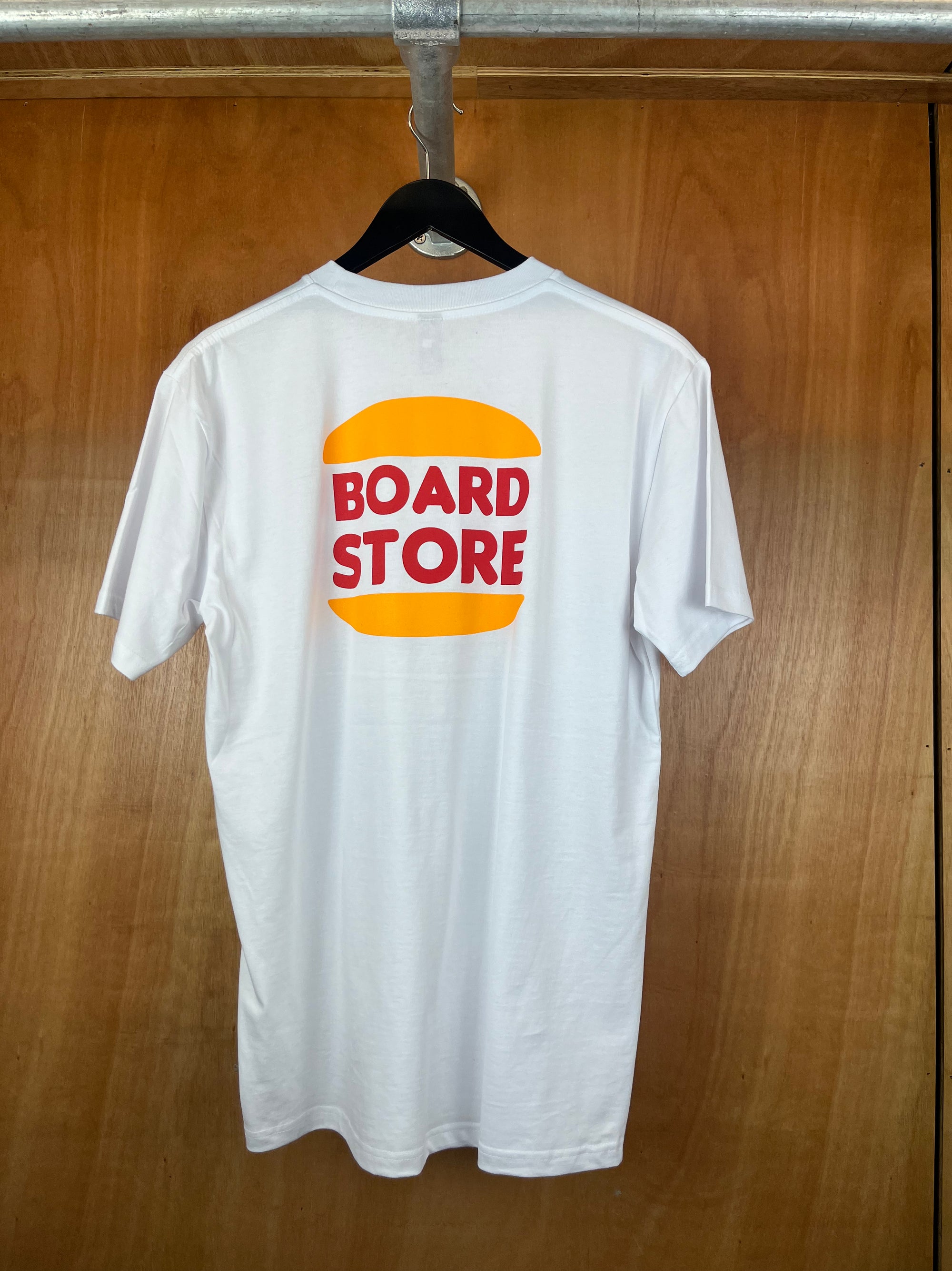 Boardstore Treat Yourself Burger tee White - Board Store Board StoreTee Shirt  