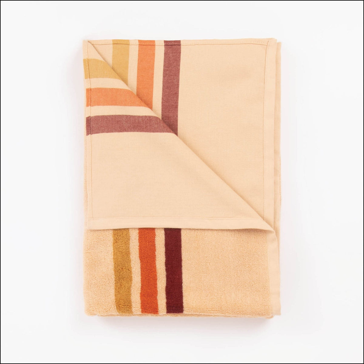 Layday Pontoon Cotton Towel Clay