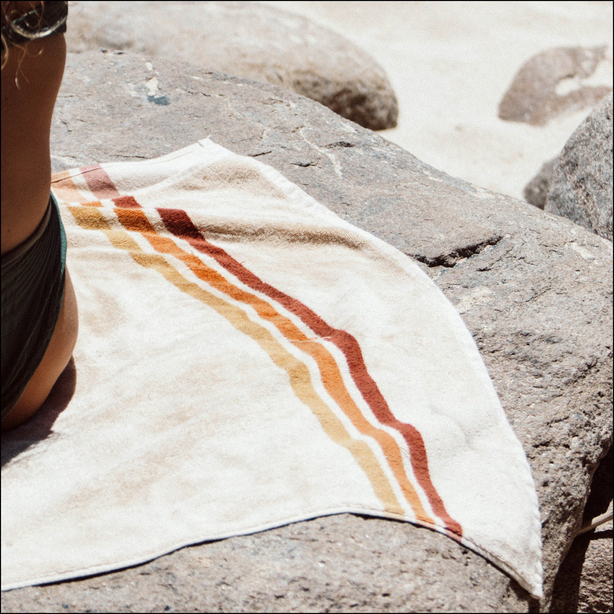 Layday Pontoon Cotton Towel Clay