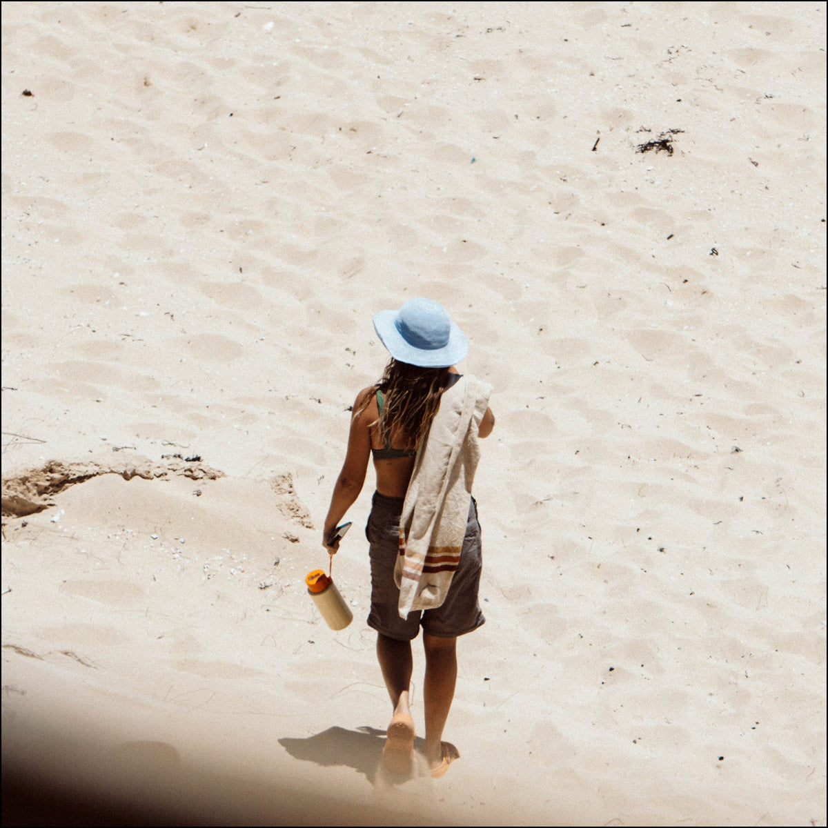 Layday Pontoon Cotton Towel Clay