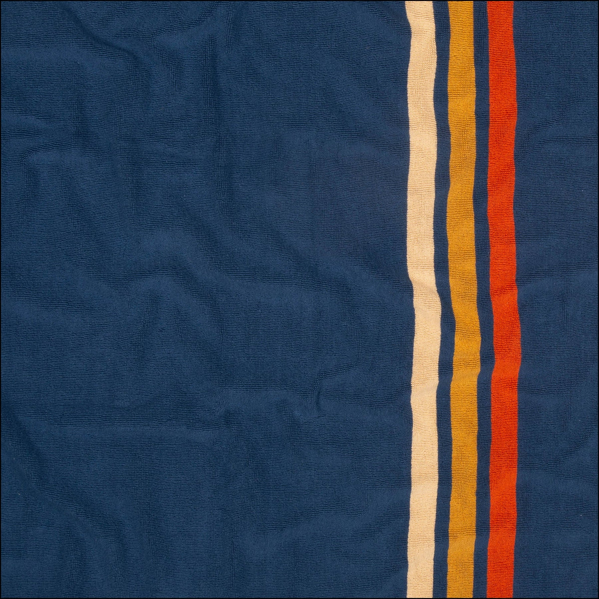 Layday Pontoon Cotton Towel Navy