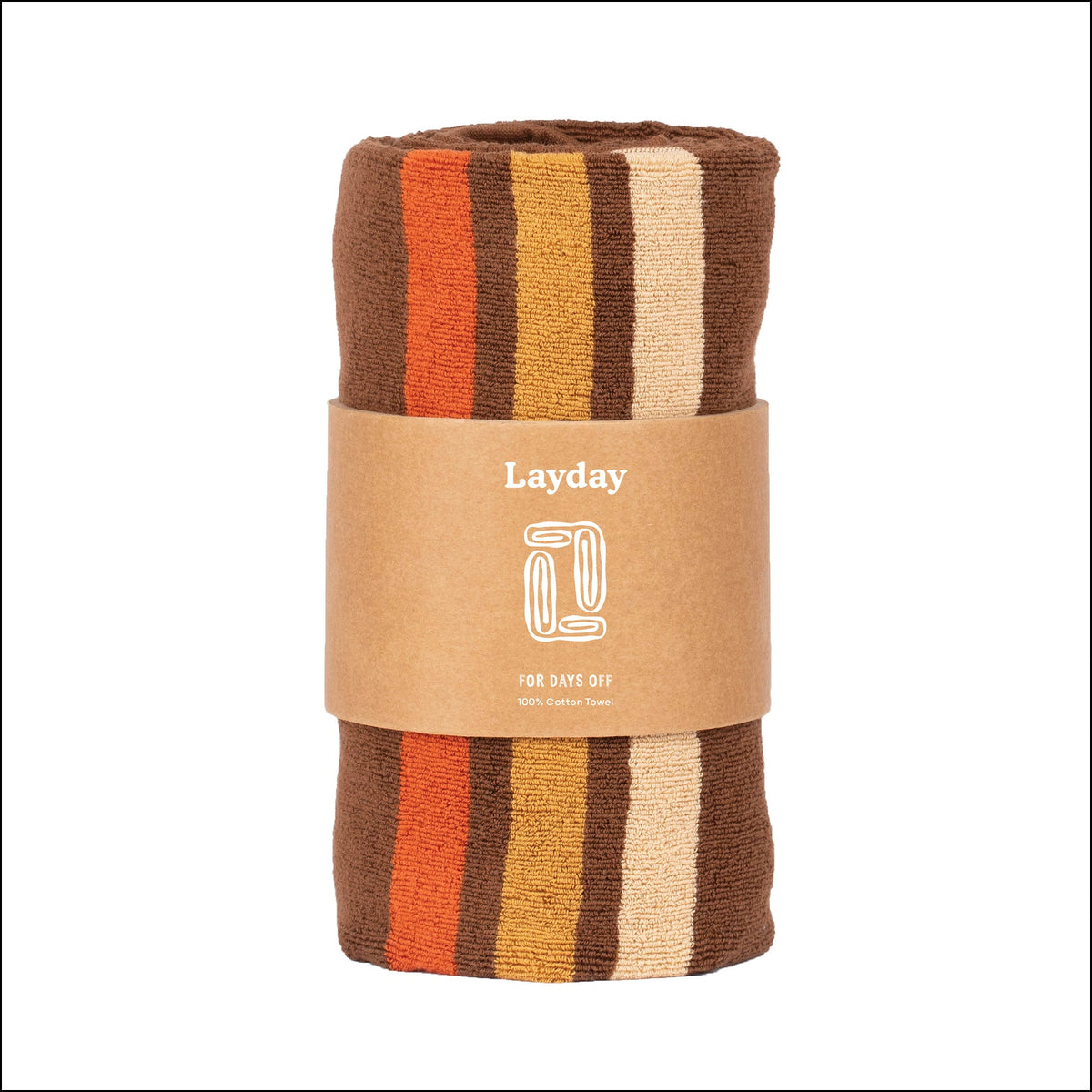 Layday Pontoon Cotton Towel Mocha