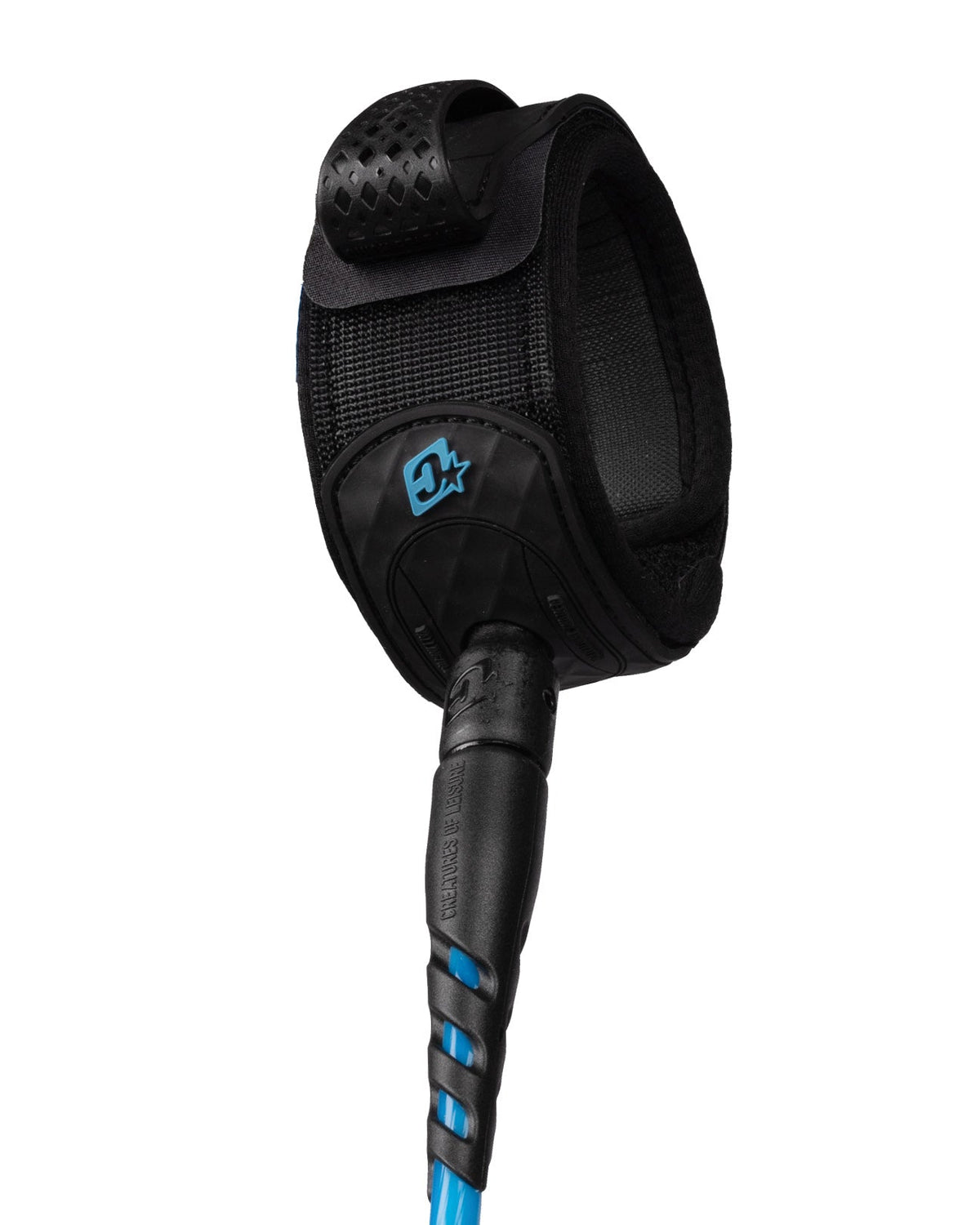 Creatures Reliance 2.0 Standard Duty Leash Cyan Twist Black