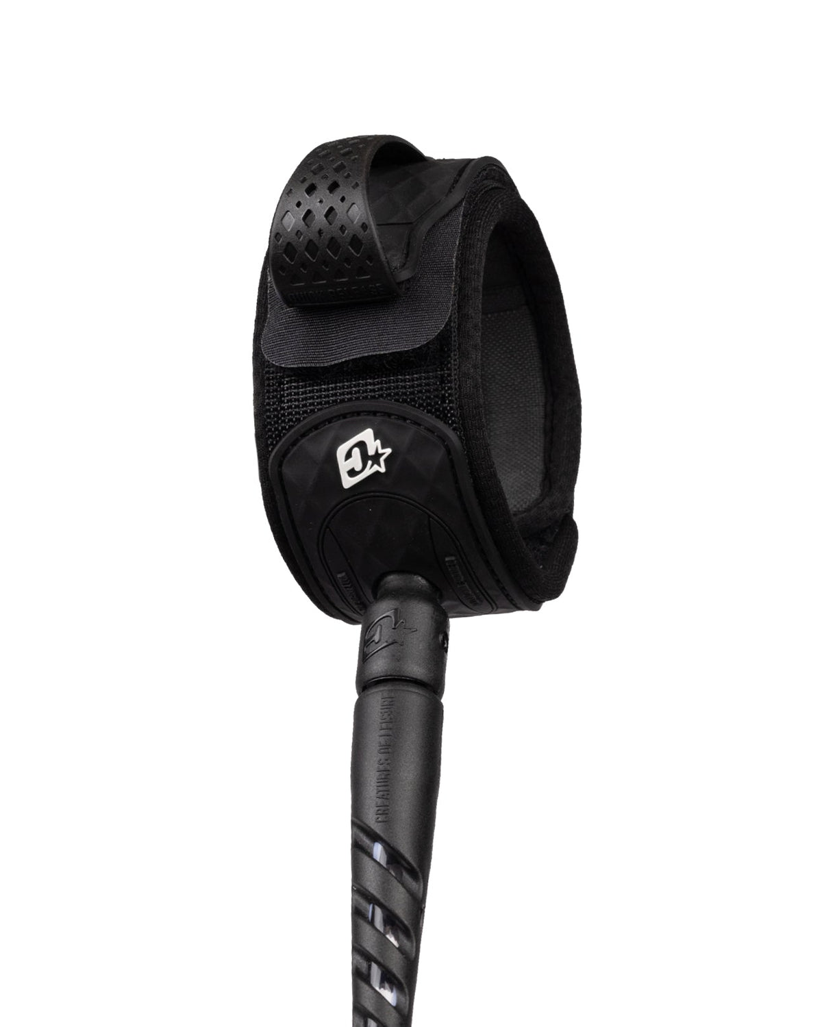 Creatures Reliance 2.0 Standard Duty Leash Clear White Twist Black