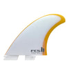 FCS II POWER TWIN + STABILISER FINS BLACK PG - Board Store FCSFins