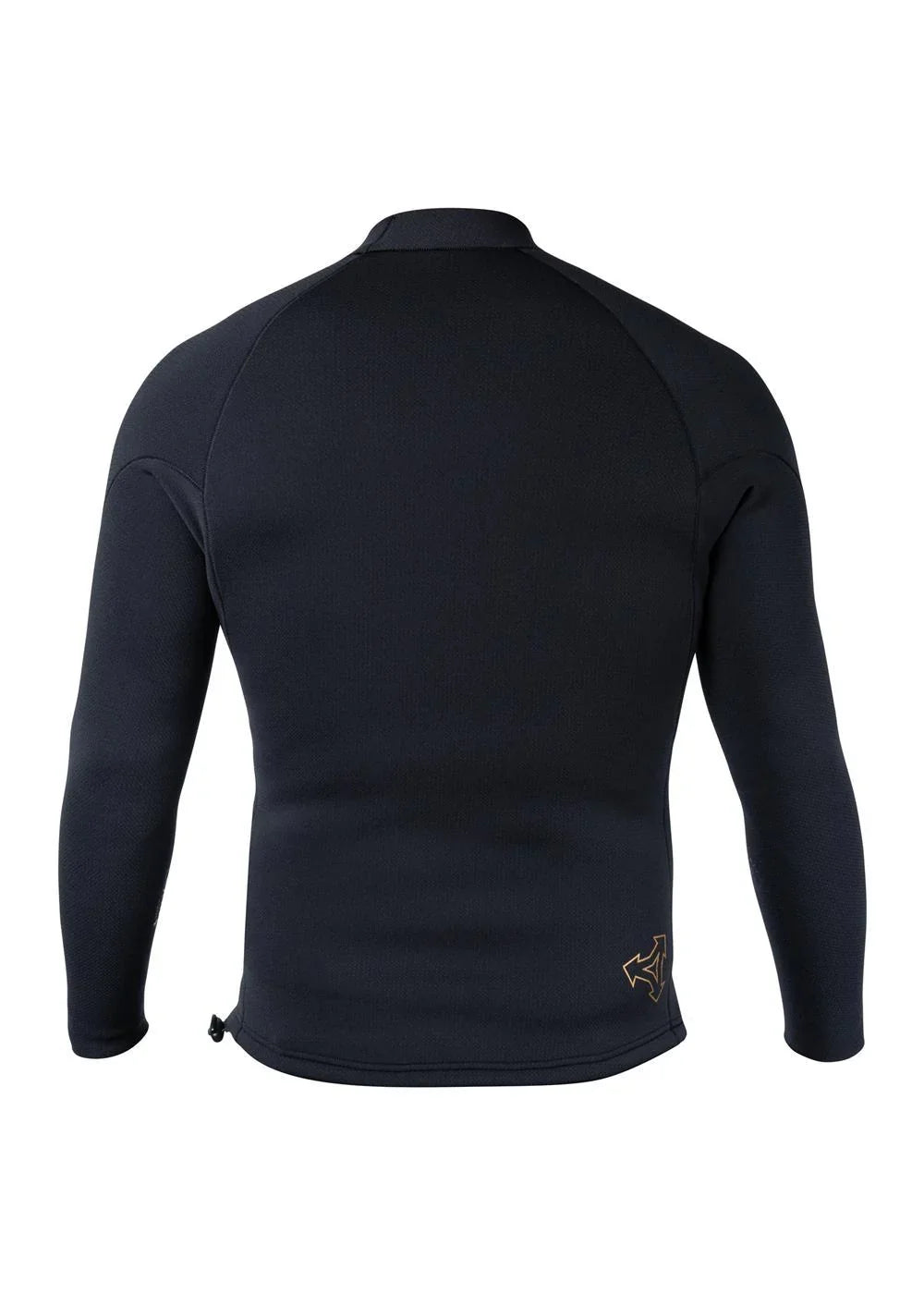 Xcel Mens Comp+ Long Sleeve Jacket 1.5mm in Black, back view