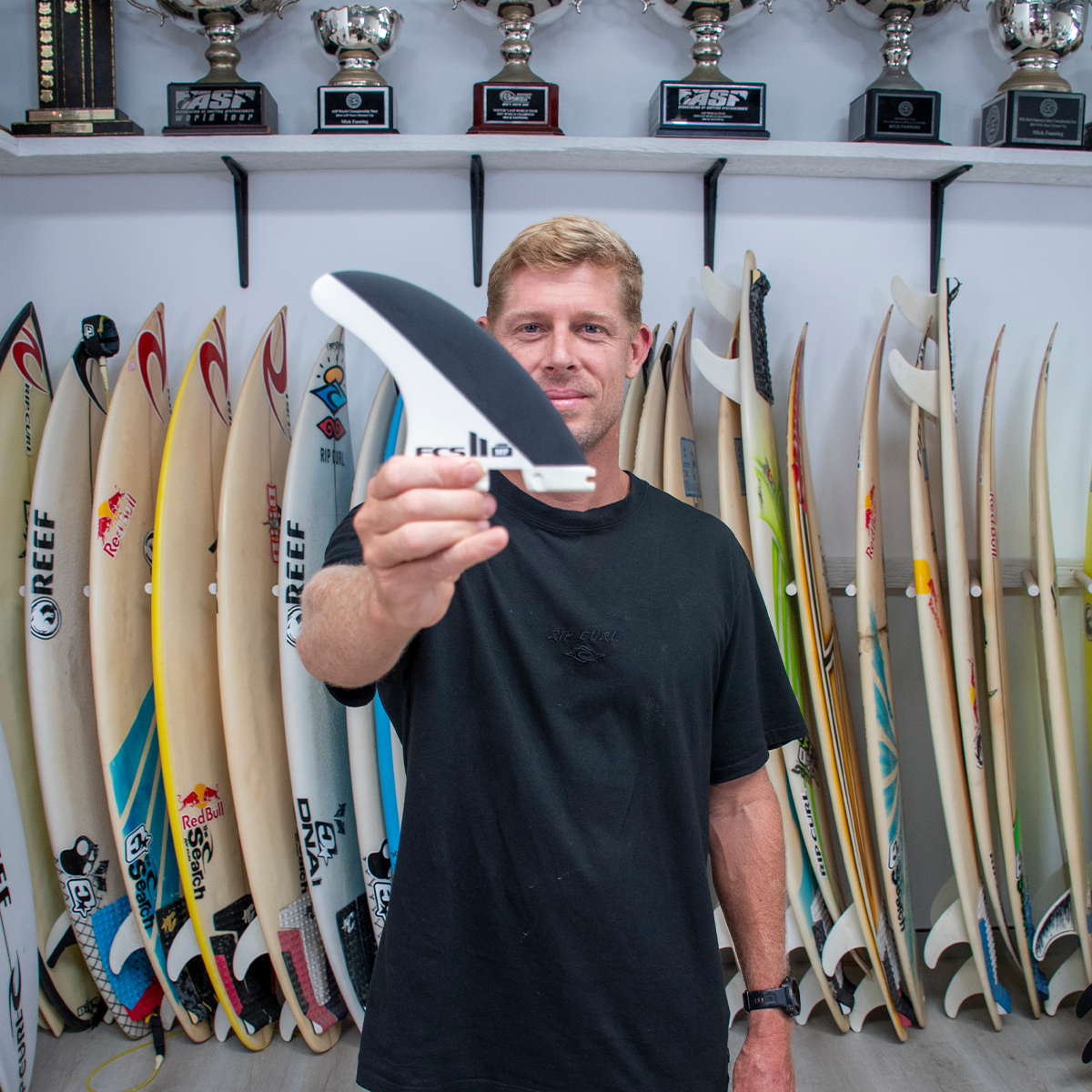 FCS II Mick Fanning PC Tri Fins with Mick Fanning