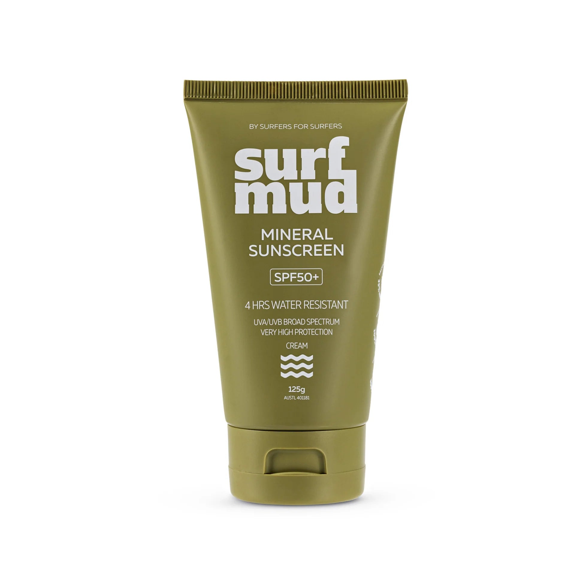 Surfmud Mineral Sunscreen SPF50+ 125g