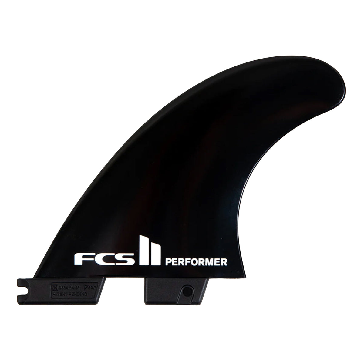 FCS II Performer Glass Flex Tri Fins Black (Australian Made)