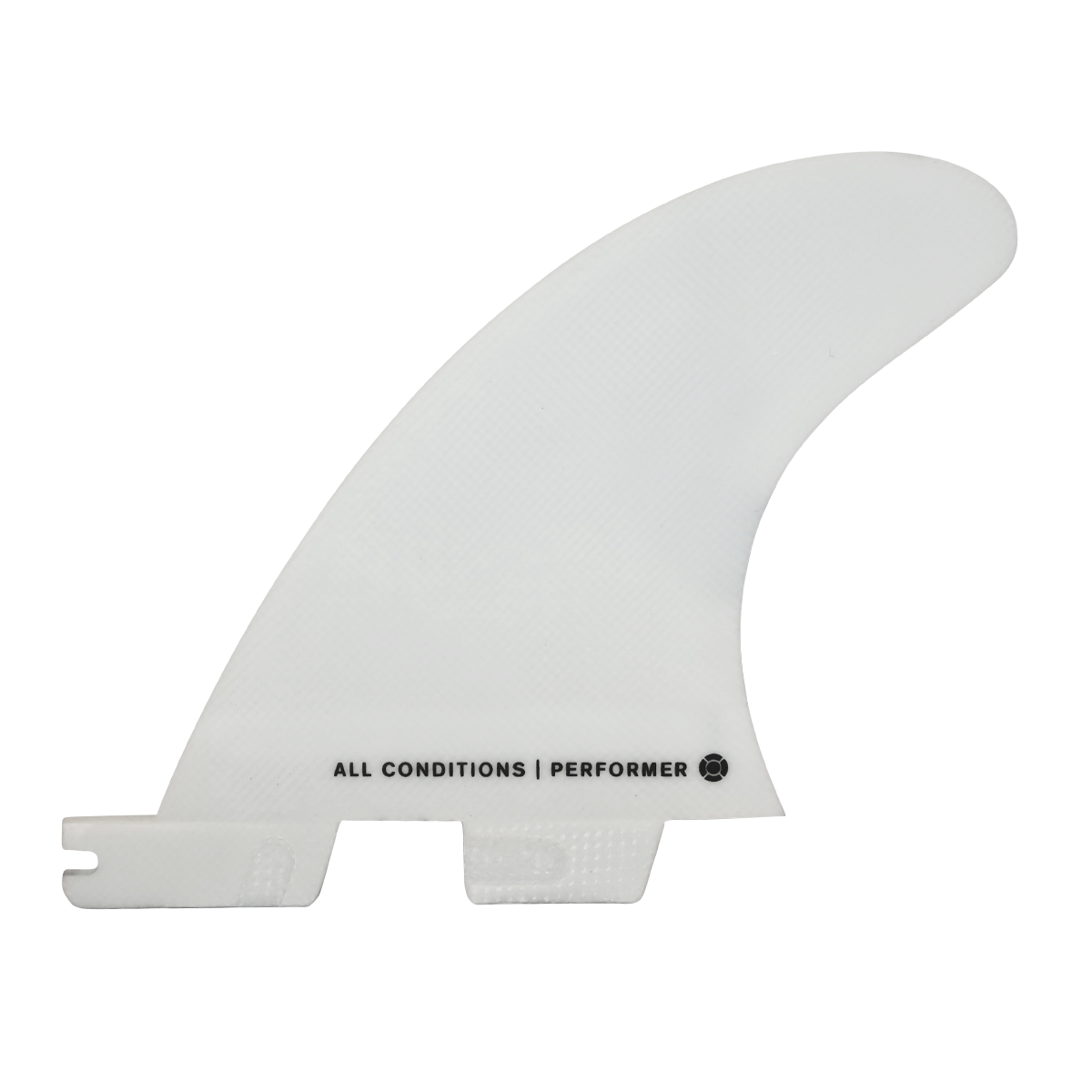 FCS II Performer PG Quad Rear Fins White back