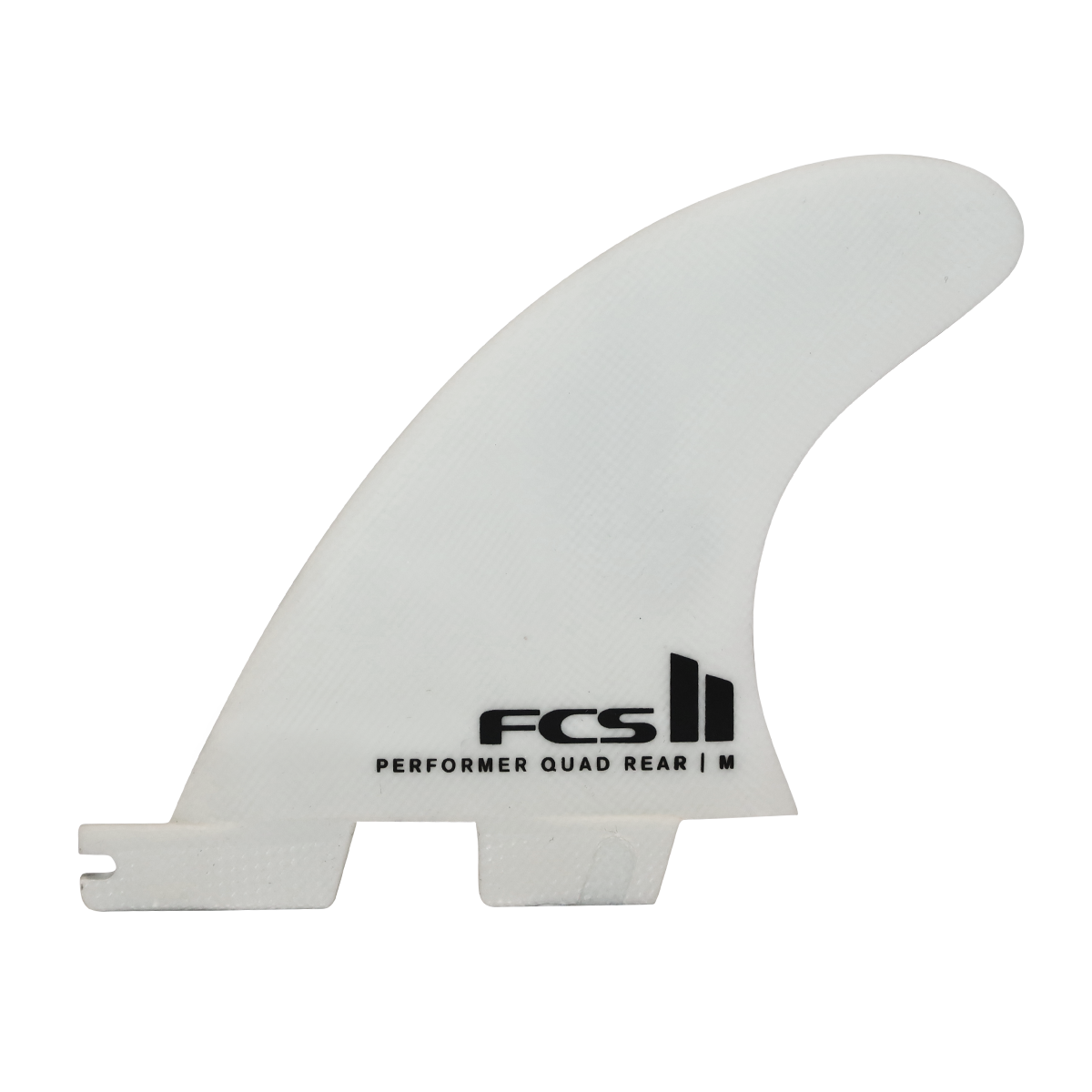 FCS II Performer PG Quad Rear Fins White front