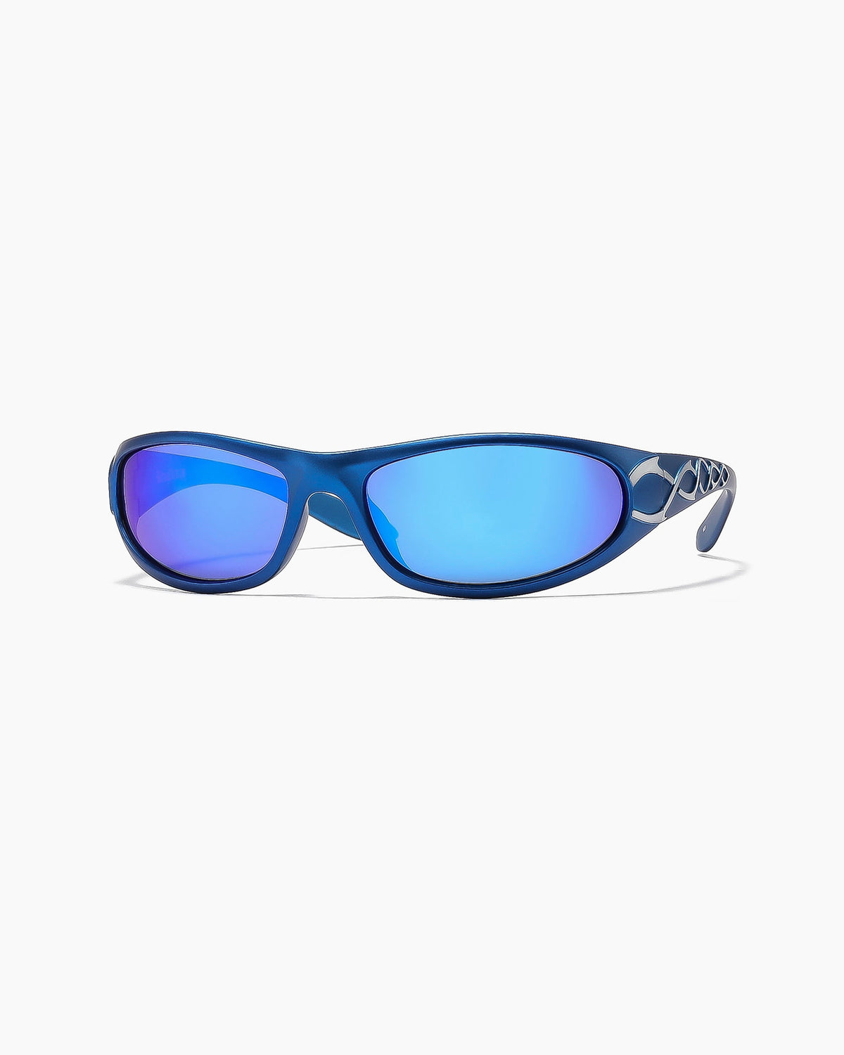 RITUAL VISION - PIRANHA KISS - METALLIC BLUE / BLUE REFLECTIVE POLARISED