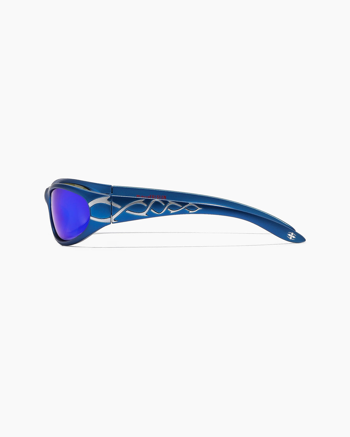 RITUAL VISION - PIRANHA KISS - METALLIC BLUE / BLUE REFLECTIVE POLARISED