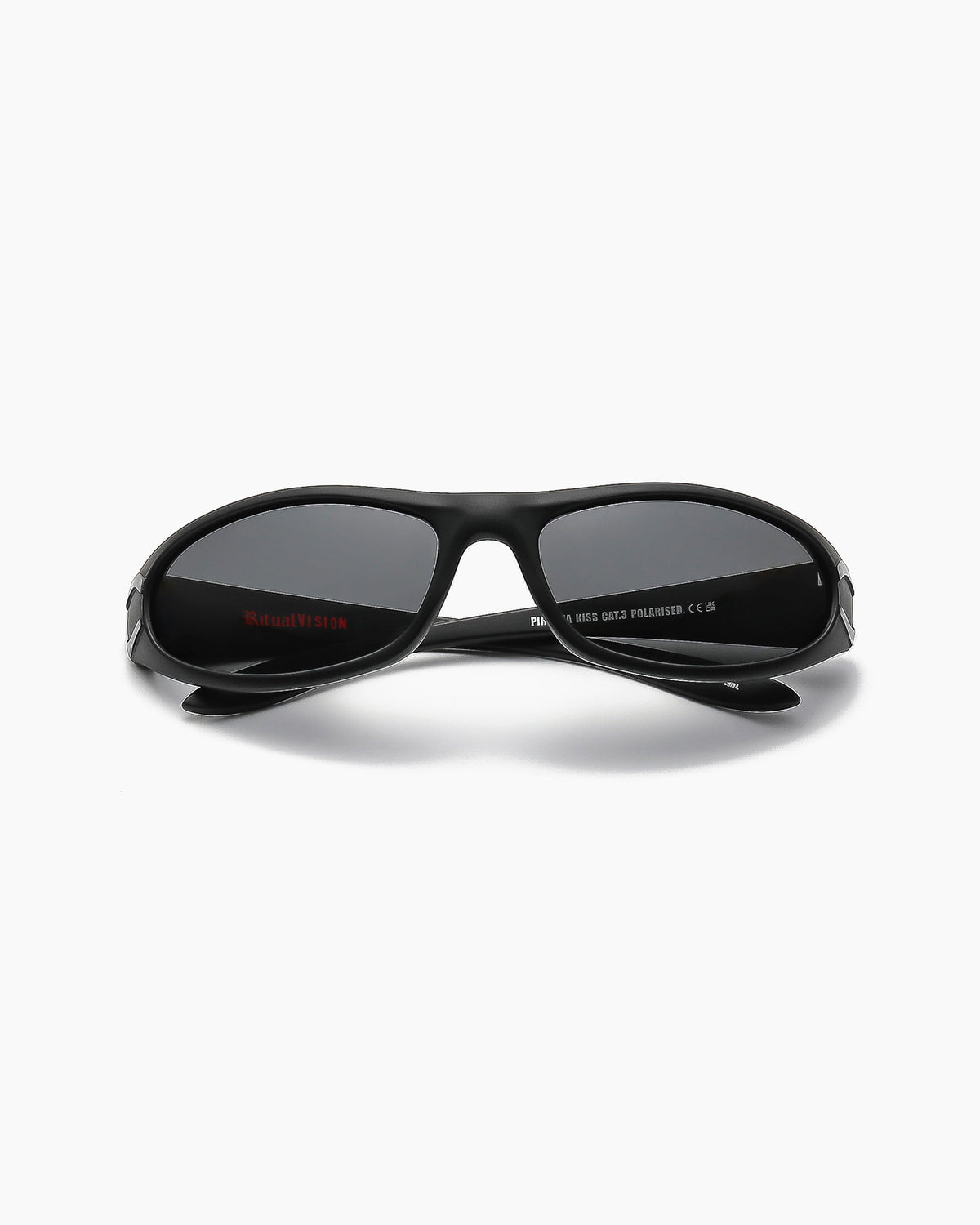 RITUAL VISION - PIRANHA KISS - MATTE BLACK / BLACK POLARISED