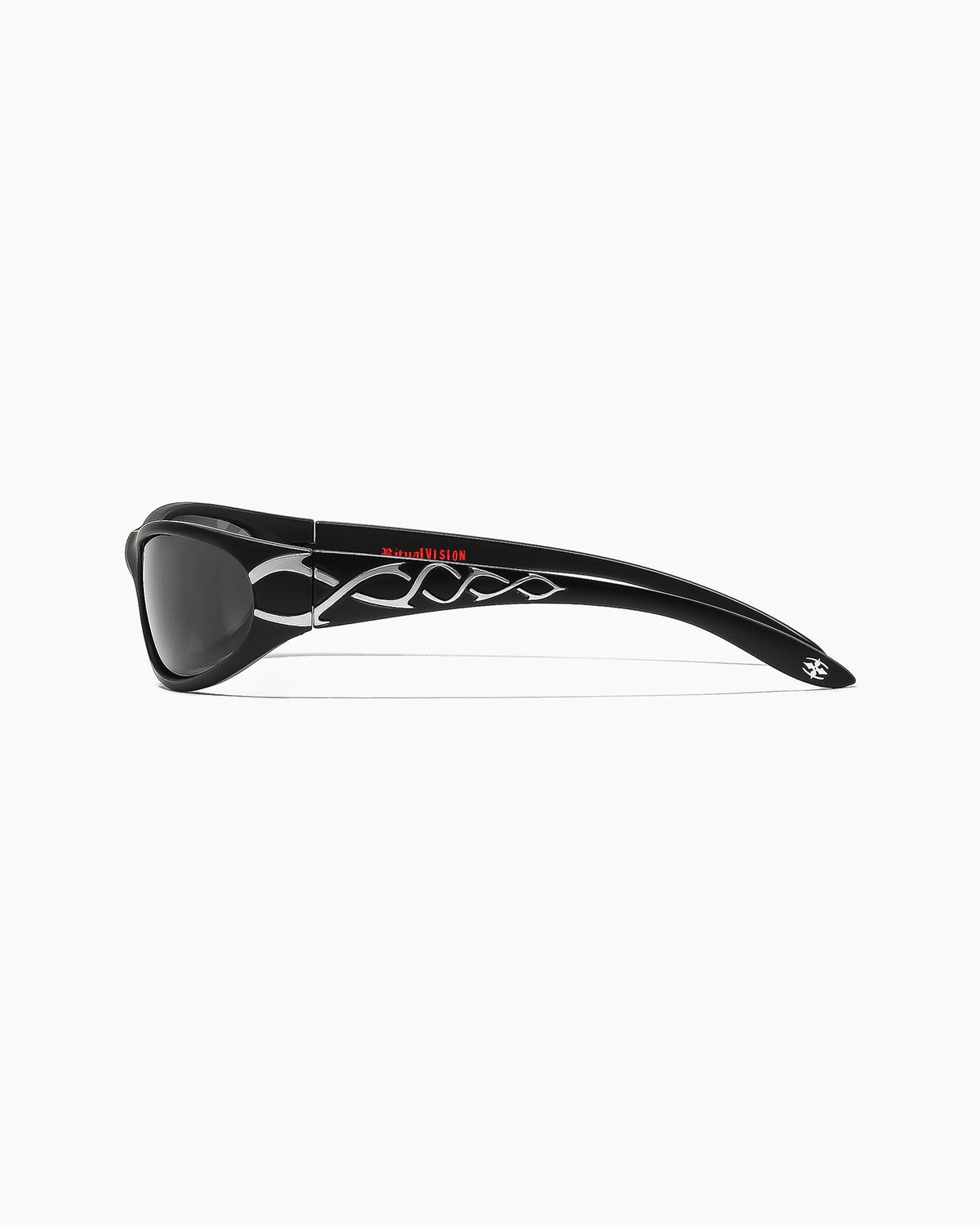 RITUAL VISION - PIRANHA KISS - MATTE BLACK / BLACK POLARISED