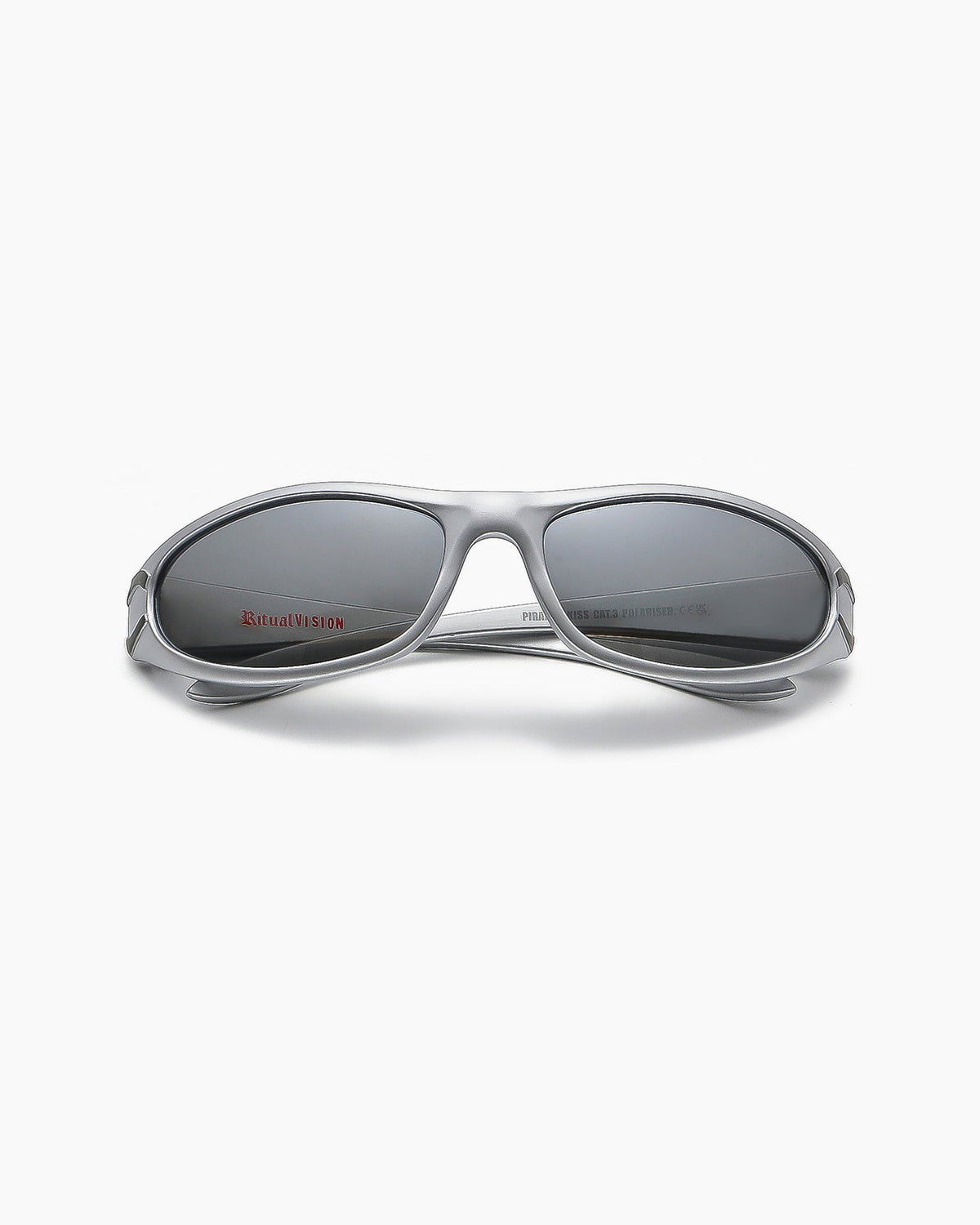 RITUAL VISION - PIRANHA KISS - MATTE CHROME / SILVER REFLECTIVE POLARISED