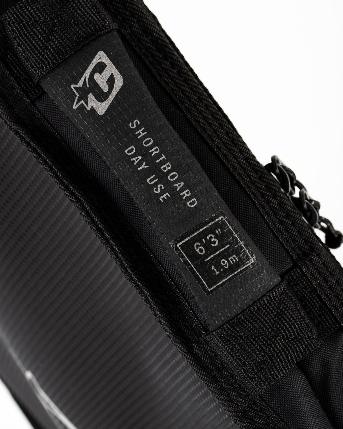 Creatures Shortboard Day Use DT2.0 Board Cover Black Silver