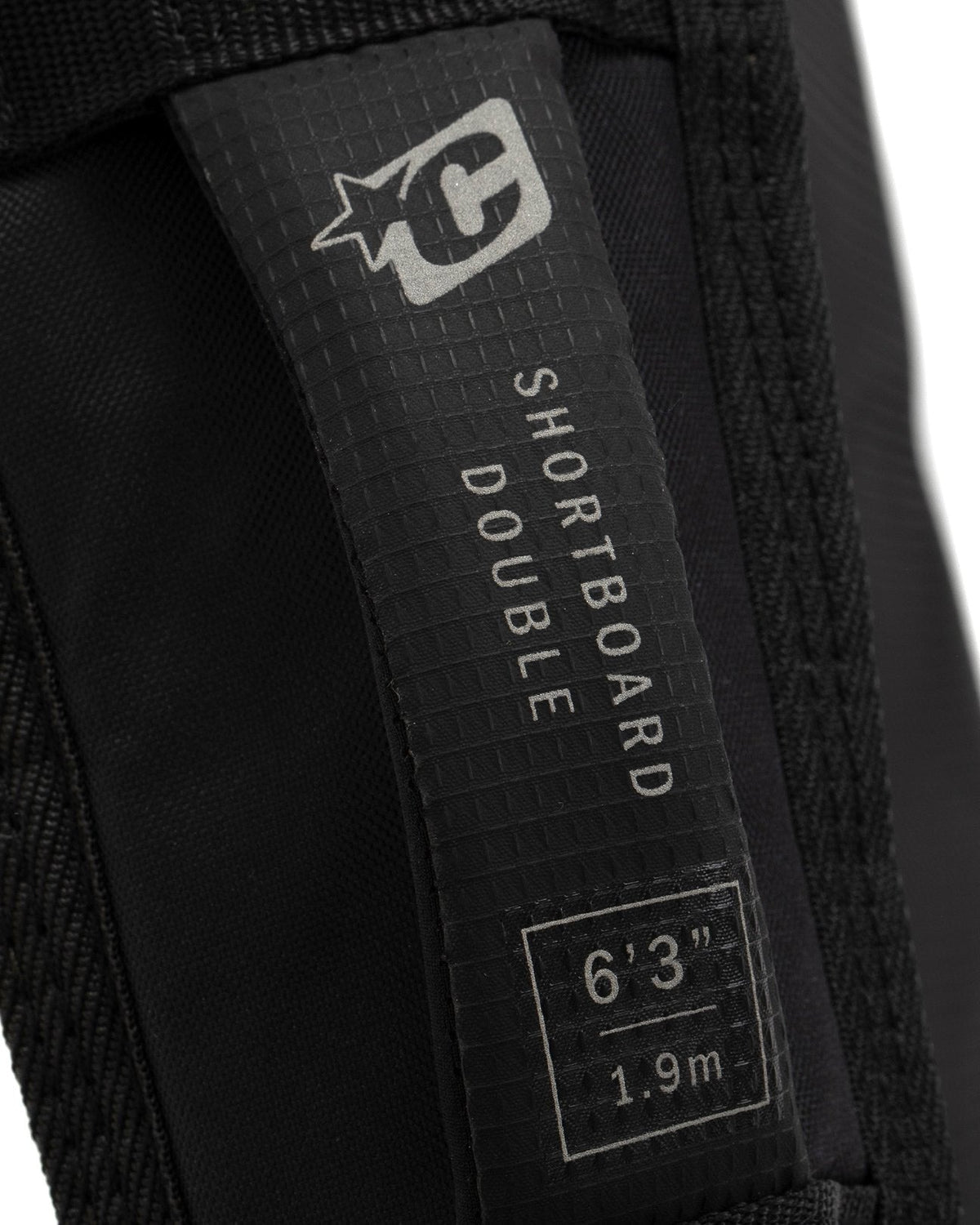 Creatures Shortboard Double DT2.0 Board Cover Black Silver