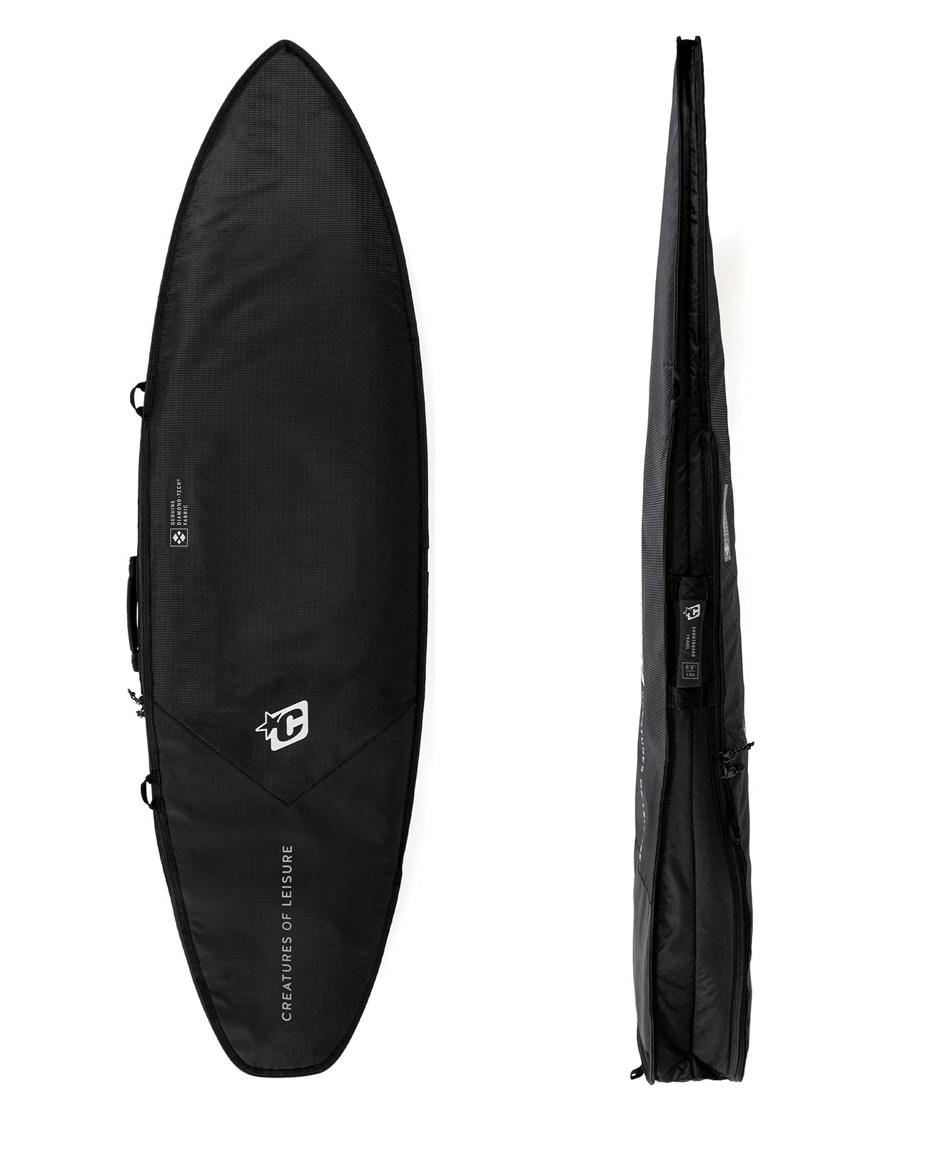 Creatures SHORTBOARD TRAVEL DT2.0 - BLACK