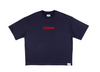 Listen - Contrast Logo Tee - Navy - Board Store LISTENShirt