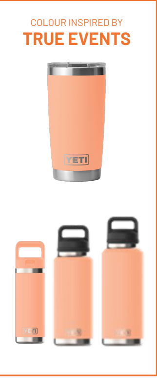 YETI - LOWCOUNTRY PEACH COLOR COLLECTION