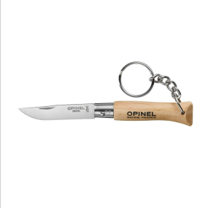 OPINEL - Traditional Key Ring No4 S/S 5cm - Beech