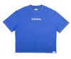 Listen - Contrast Logo Tee BLUE