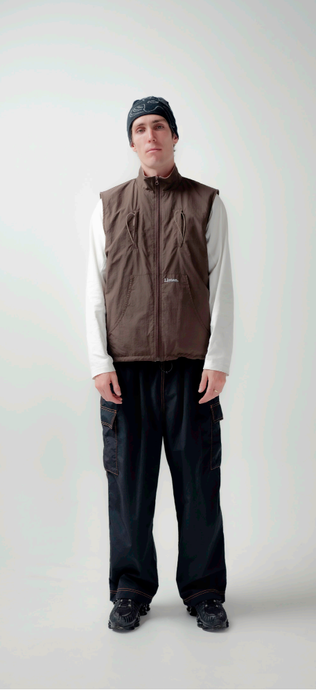 Listen - Eclipse Reversible Vest - Brown - Board Store LISTENVest  