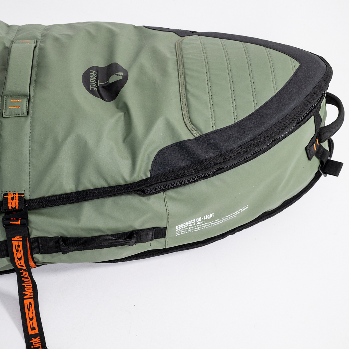 FCS Travel 4 Shortboard Fish Cover Alpine