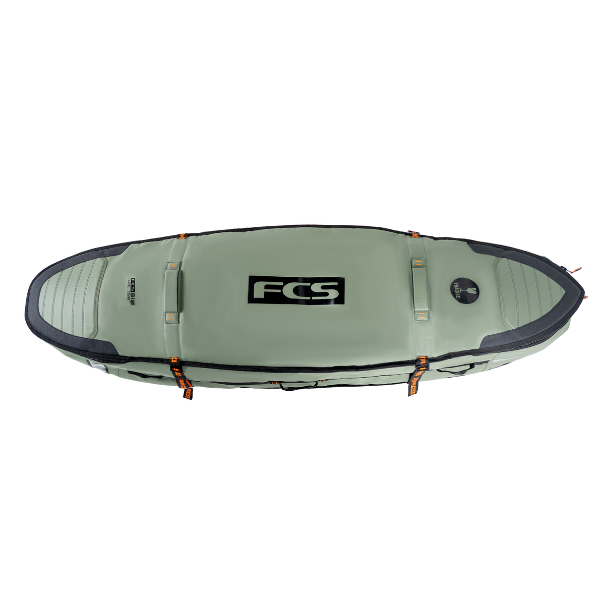 FCS Travel 4 Shortboard Fish Cover Alpine