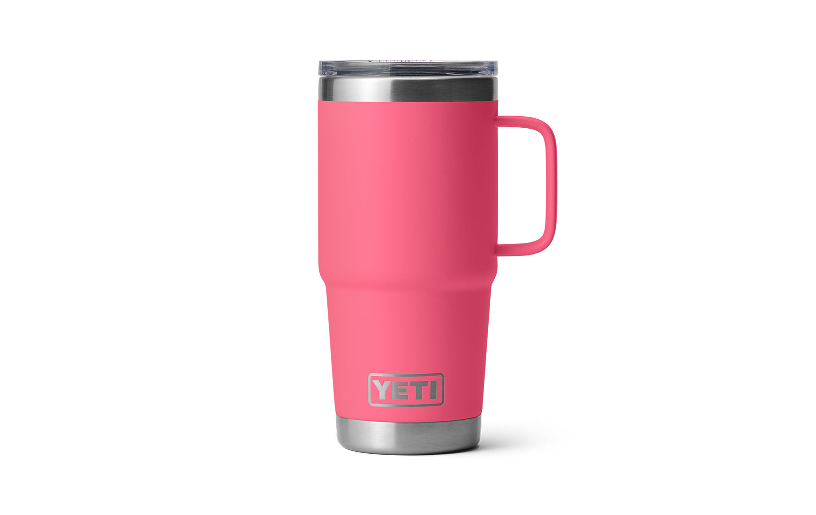 Yeti Rambler 20oz Travel Mug Tropical Pink - Board Store YetiDrinkware  