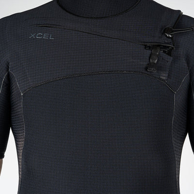 MENS XCEL COMP X SHORT SLEEVE STEAMER - CHEST ZIP