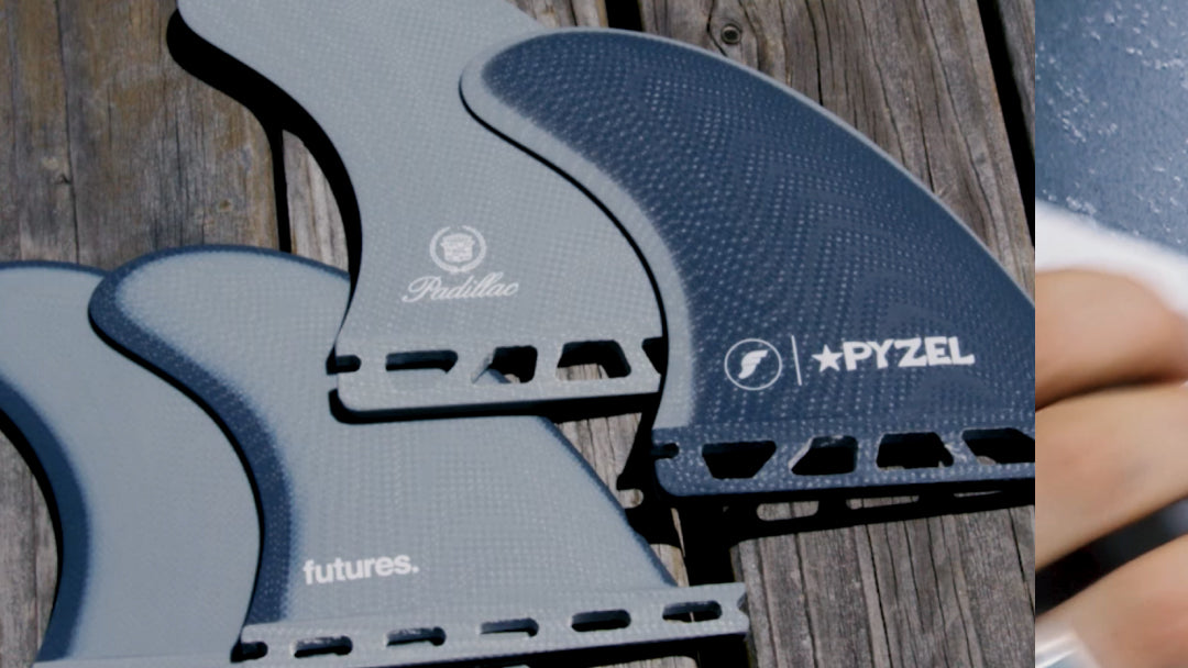 Futures Pyzel Padillac Quad, detail 2