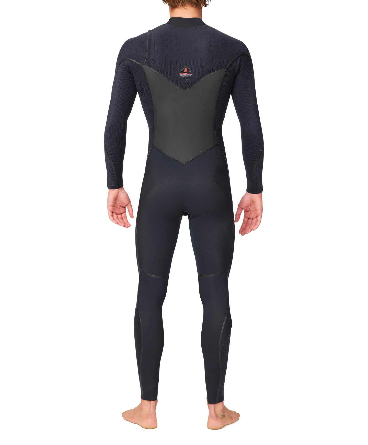 O'neill- Hyperfreak Fire X 4/3 (Chest Zip) - BLK/BLK/BLK - Board Store O'neillWetsuits  