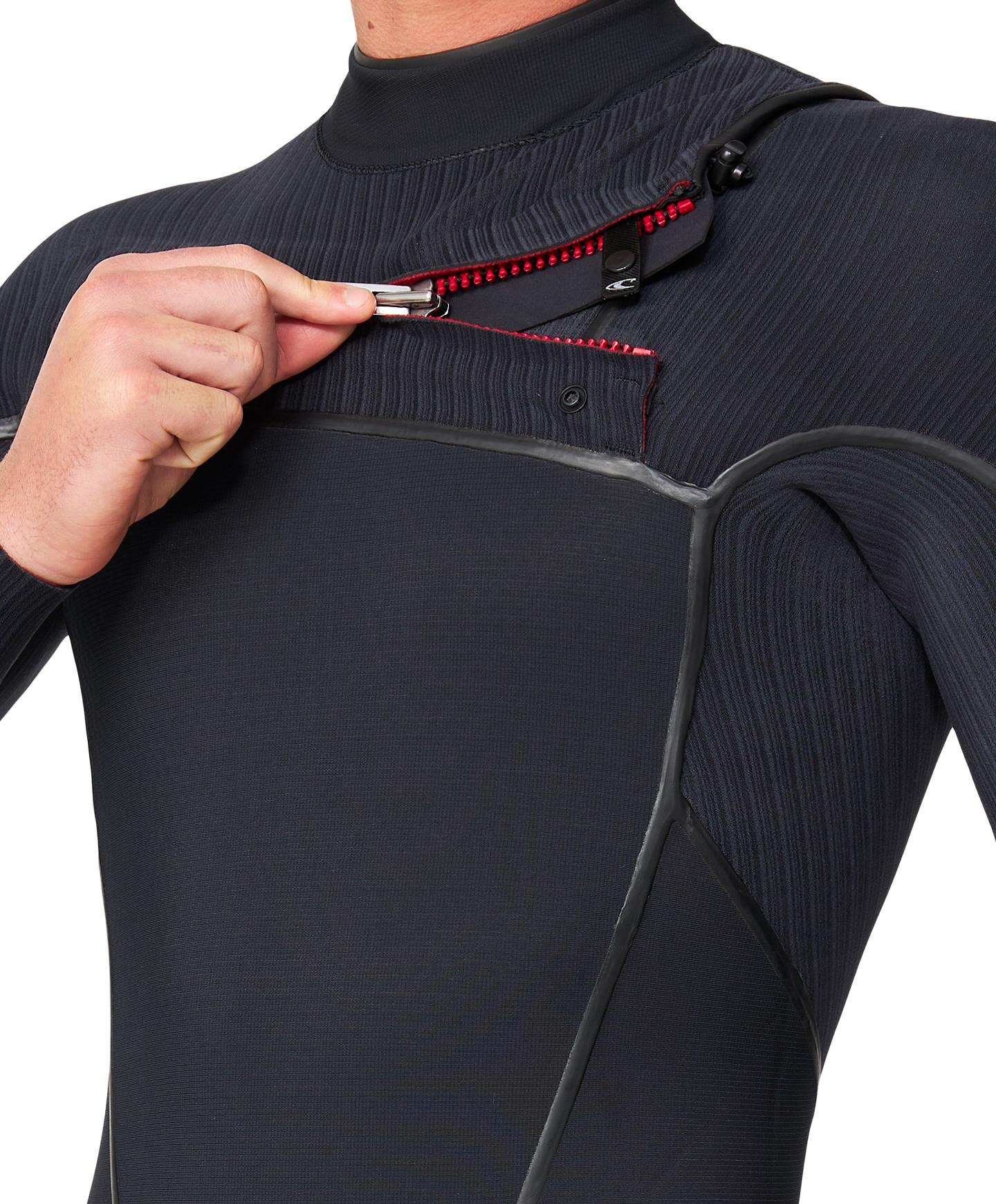 O'neill- Hyperfreak Fire X 4/3 (Chest Zip) - BLK/BLK/BLK - Board Store O'neillWetsuits  