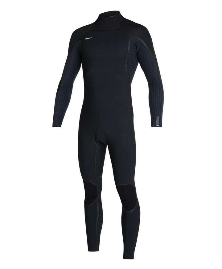 O'neill- Hyperfreak Fire 4/3mm -Full suit ( BACK ZIP ) - BLK/BLK/BLK - Board Store O'neillWetsuits  