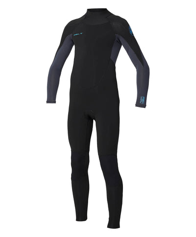 O'neill-  BOYS Defender BZ Full 4/3mm - BLK/BLK/GUNMTL - Board Store O'neillWetsuits