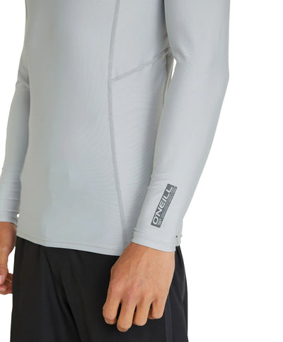 O'Neill - Reactor UV Long Sleeve RASH VEST - Cool Grey