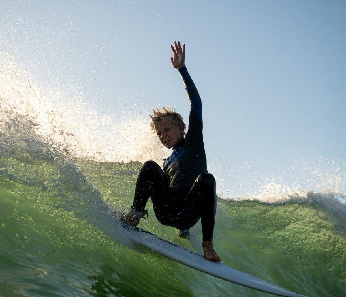Futures Legacy Series Neutral Honeycomb Thruster in Green, F3 - X-SMALL detail