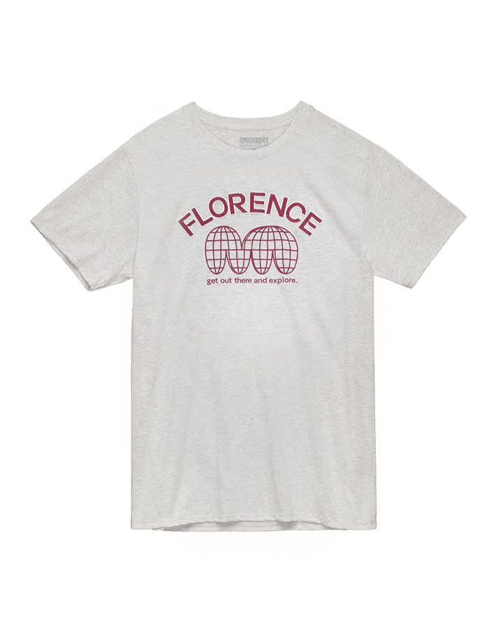 Florence Marine X - Uni Recover T- Shirt - Light Heather Grey - Board Store Florence Marine XShirts & Tops  