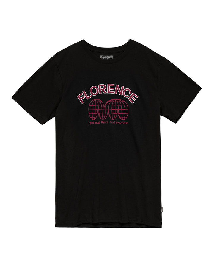 Florence Marine X - Uni Recover T- Shirt - Black - Board Store Florence Marine XShirts & Tops  
