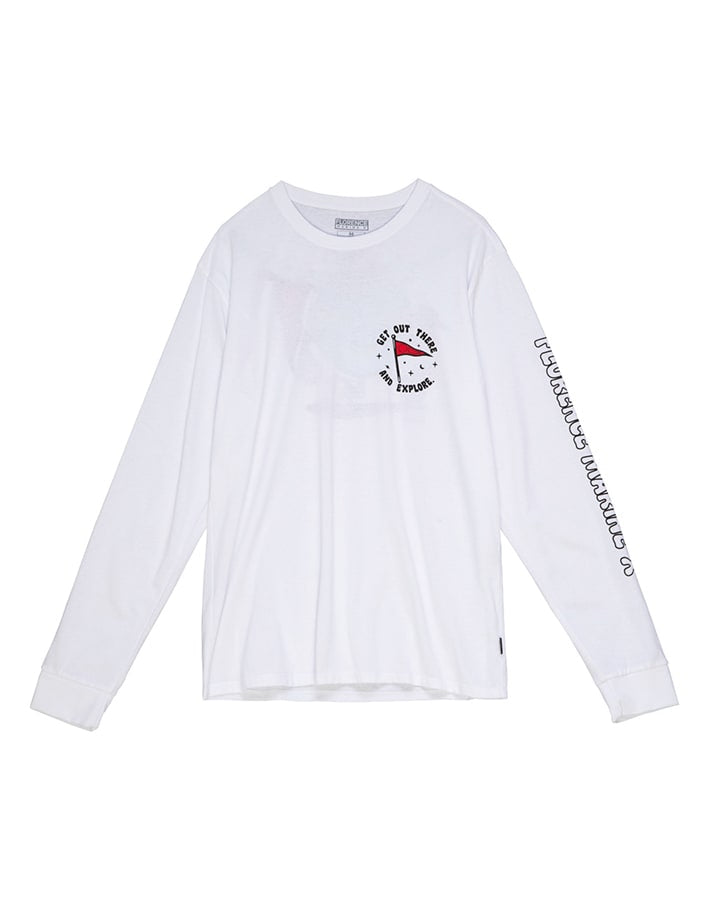 Florence Marine X - Mister Globe Organic Sleeve T - Shirt - Board Store Florence Marine XShirts & Tops  