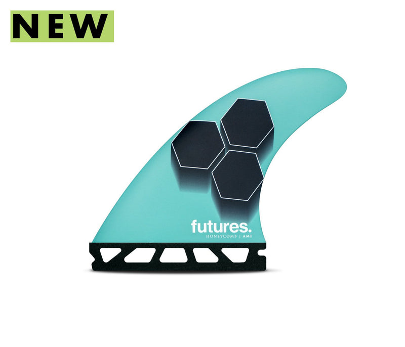 Futures AM1 Honeycomb - Teal/Navy - Board Store FuturesFins  