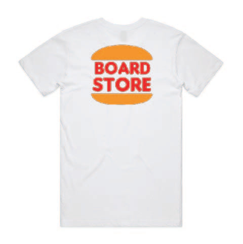 Boardstore Treat Yourself Centre Grom Tee - White - Board Store Board StoreTee Shirt  