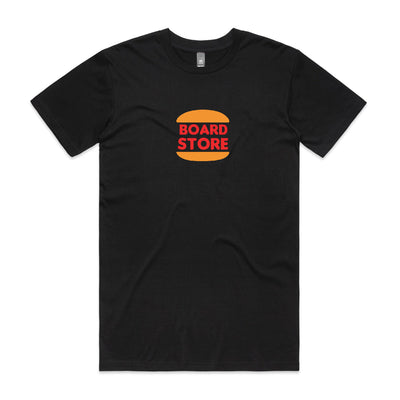 Boardstore Burger Centre Grom Tee - Black - Board Store Board StoreTee Shirt
