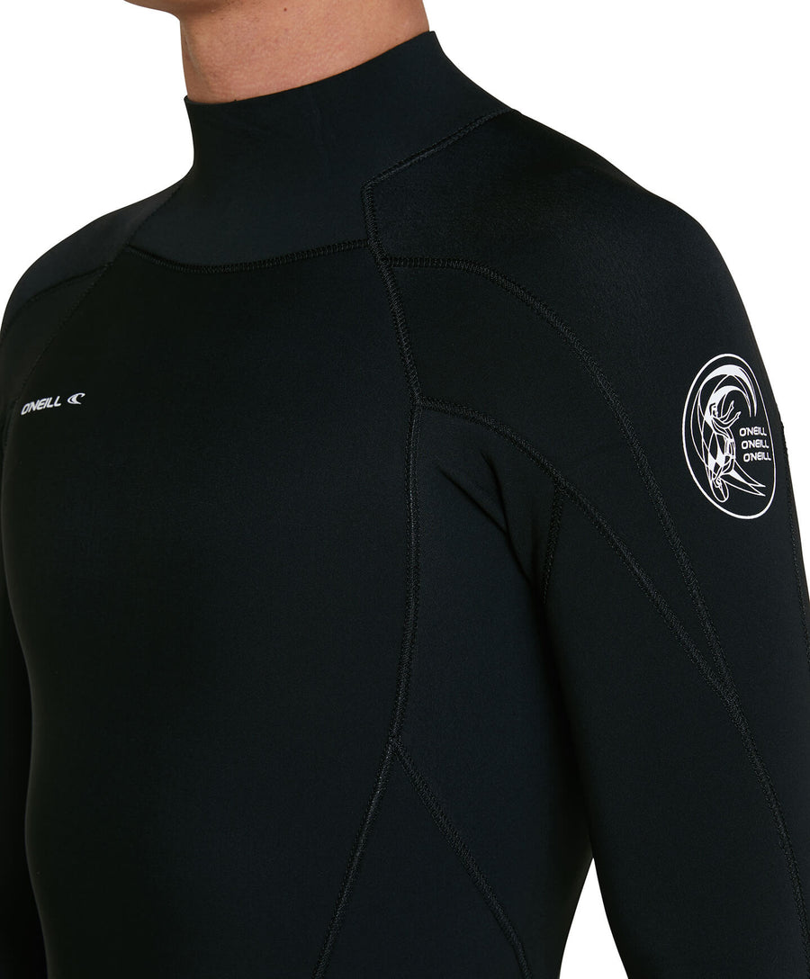 O'neill- Defender Full suit 4/3 (BLACK)(Back Zip) - Board Store O'neillWetsuits  